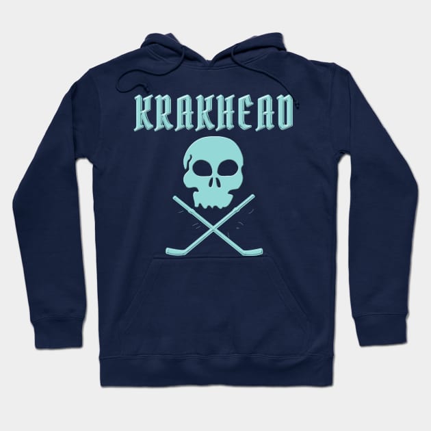 SEATTLE KRAKHEAD with Skull Hoodie by Scarebaby